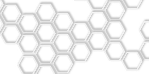 soft focus cluster of white hexagons  geometric pattern  white background


