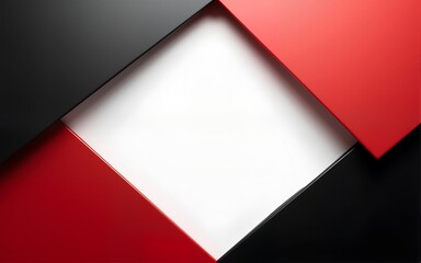 Abstract Metallic modern Red black frame design innovation concept layout background. High quality