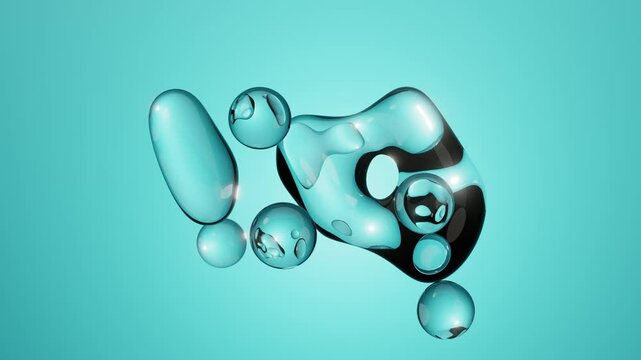 Vitamins are combined in the serum