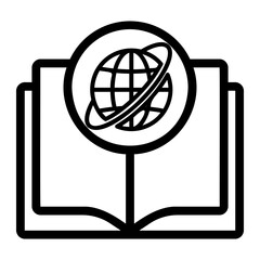 science fiction Line Icon