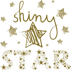 Bright and Beautiful Shiny Star Design