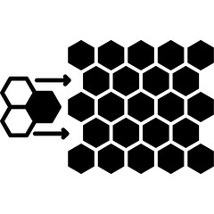 Self-Assembly Process Icon