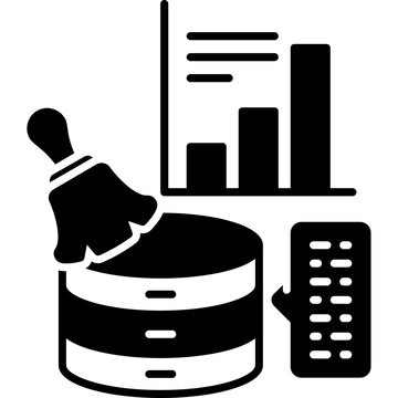 Data Cleansing Icon