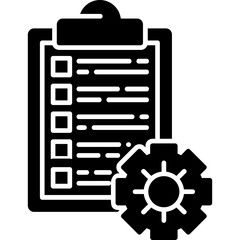 Auto-Report Generation Icon