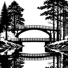 bridge over the river