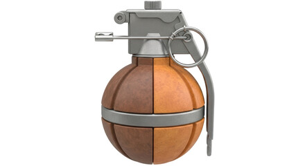 Isolated Grenade