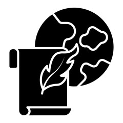 international literacy Solid icon