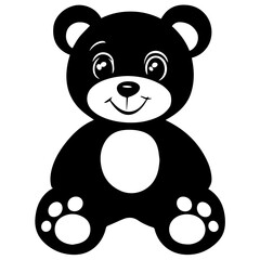 Obraz premium teddy bear vector illustration