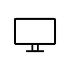 Simple Computer Monitor Icon