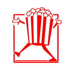 Minimal vector illustration suitable for modern t-shirts and poster design.