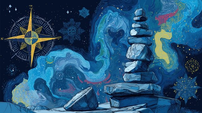 Nunavut Day, illustration