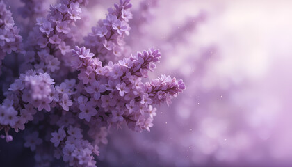lavender flowers in the garden