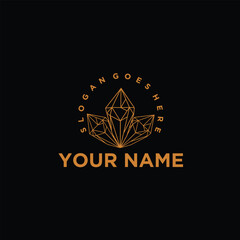 Creative gem logo for business