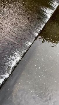 Urban Stream Flow &ndash; Abstract Water Movement Through Cityscape