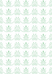 Beautiful flower art and mandala vector design