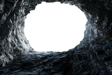   cavern isolated on white background PNG