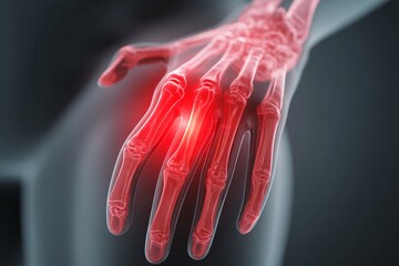 EDS hyperflexibility causes joint laxity in the fingers, allowing for excessive movement and strain.