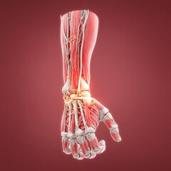 Dystonia musculorum deformans, symbolizing the muscular disorder that affects movement control in the body.