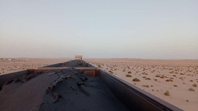Riding the Iron Ore Train Across the Sahara Desert in Mauritania
