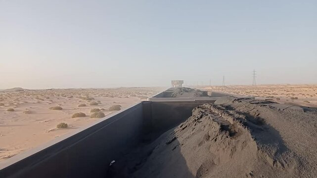 Riding the Iron Ore Train Across the Sahara Desert in Mauritania
