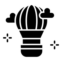 Hot Air Balloon Icon