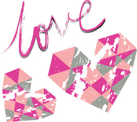 abstract background texture geometric grunge style