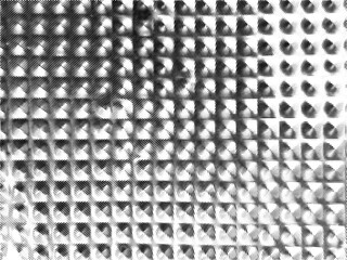 Dotted Halftone Crumpled Paper Vector Texture. Retro overlay newspaper background. Collage element.	Abstract silver background grid. 