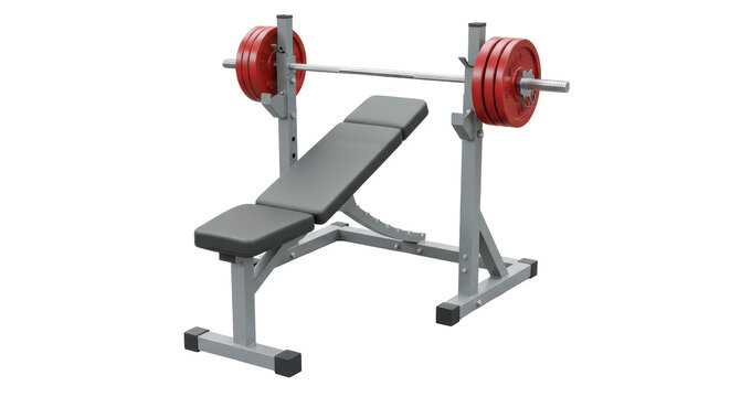 Isolated Weight Bench