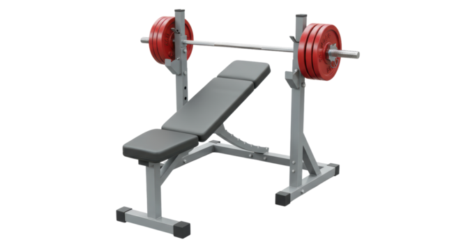 Isolated Weight Bench