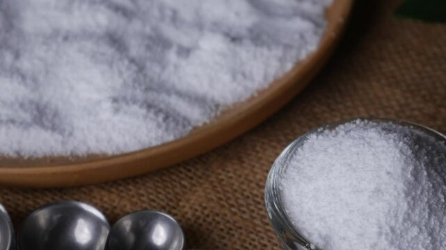 Isomalt or Maltitol sugar alcohol used as a sugar substitute and laxative.