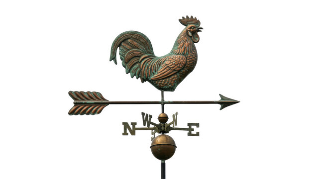 Isolated Weather Vane