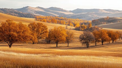 Fototapeta premium autumn in the mountains
