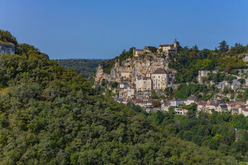 The medieval town of Rocamadour