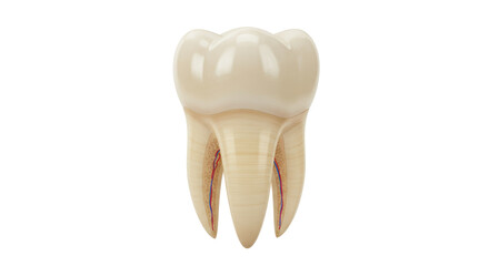 Isolated Human Tooth Anatomy