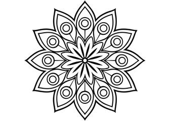 abstract floral ornament