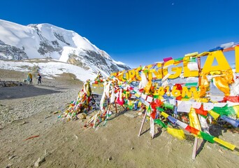 Himalayas, Nepal - The famous hiking on the roof of the world called Annapurna Circuit in Himalaya...
