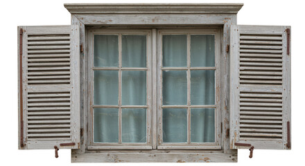 Isolated Old Window