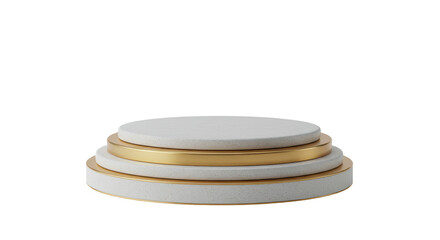 Isolated Round Pedestal