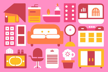 set of furniture
