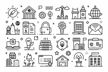 collection of houses