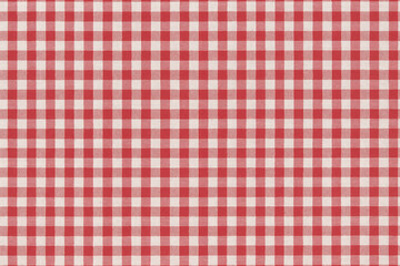 Colourful traditional woven fabric and check patterns with red, blue and green colours
