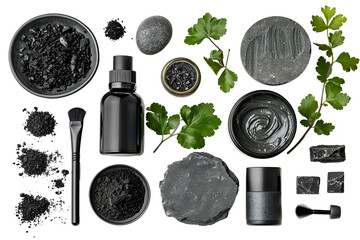 Charcoal Beauty Products Spa Treatment Skincare