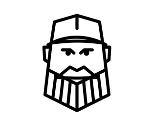 santa claus with a broom