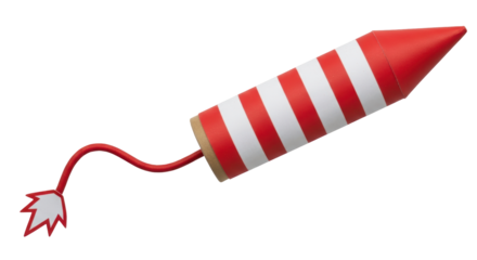 Isolated Party Firework