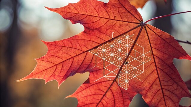 red maple leaf