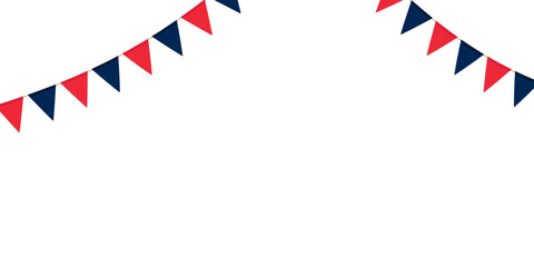 flag bunting france bastille day july 14 a