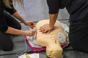 first aid course - company safety - cardiac massage - Basic Life Support