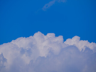 blue sky and white clouds background