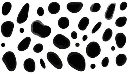 Abstract doodle seamless vector illustration, irregular polka dot baby texture, neutral bohemian pattern, cute beige minimal design, modern kids art surface, nursery style