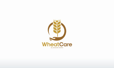 Wheat care  design.